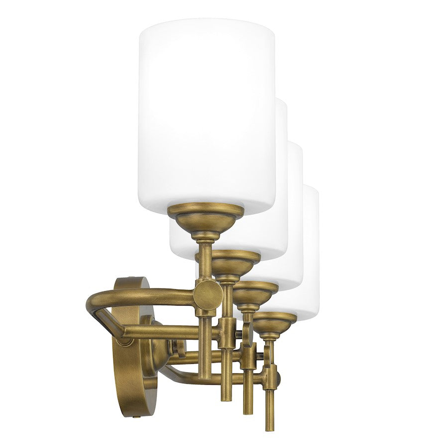 Bathroom Vanity Light, Weathered Brass
