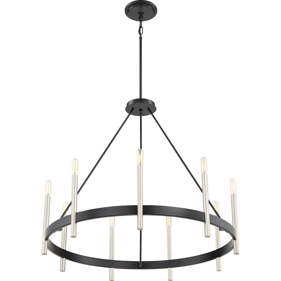 Quoizel Anthem Chandelier, Mystic Black