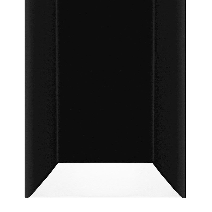 Quoizel Becklow 2 Light Outdoor Lantern, Matte Black