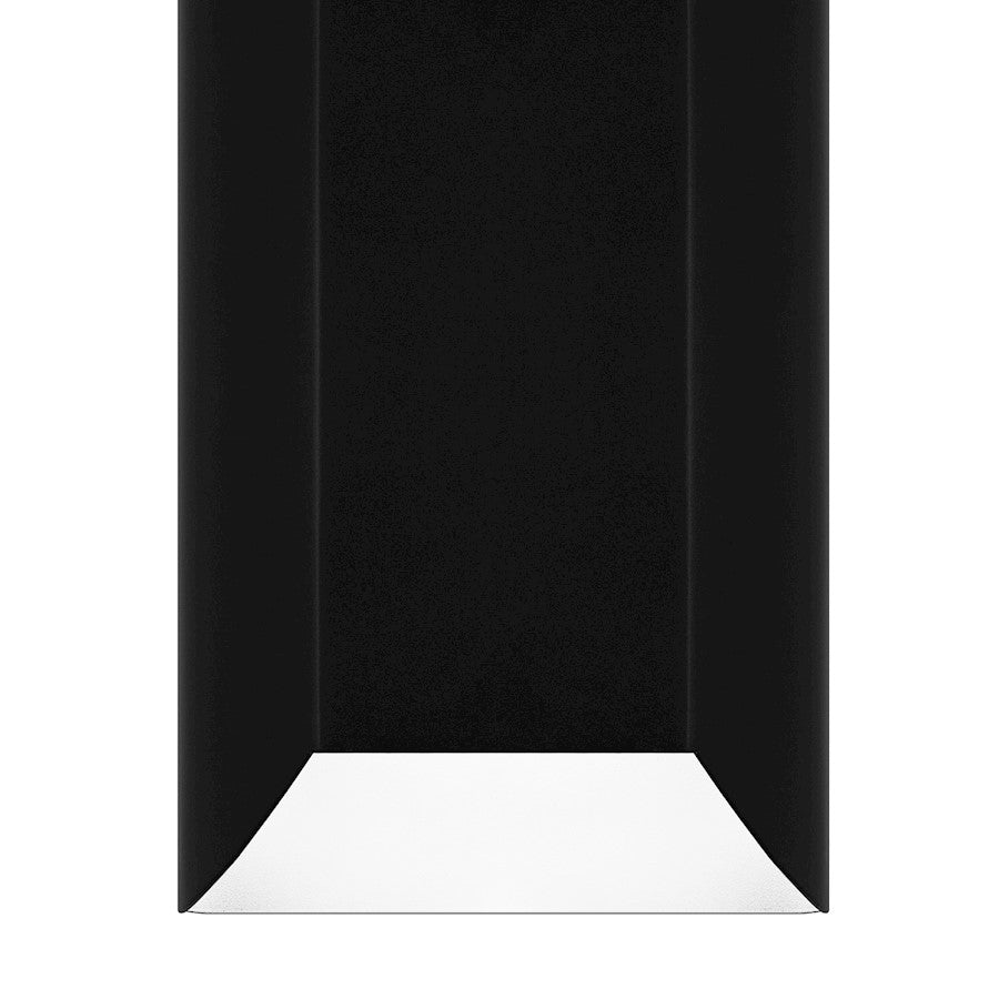 Quoizel Becklow 2 Light Outdoor Lantern, Matte Black