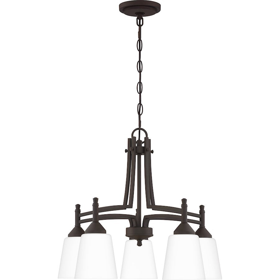 Quoizel Billingsley 5 Light Large Chandelier, Old Bronze