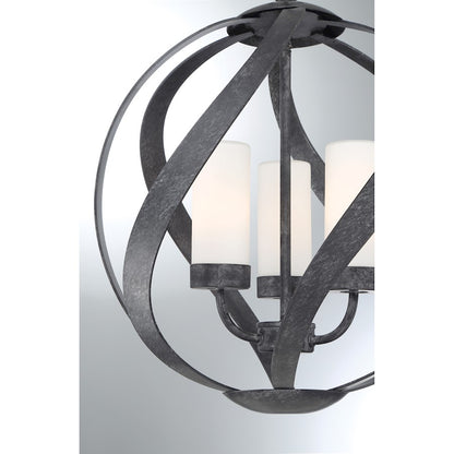 Pendant, Old Black Finish