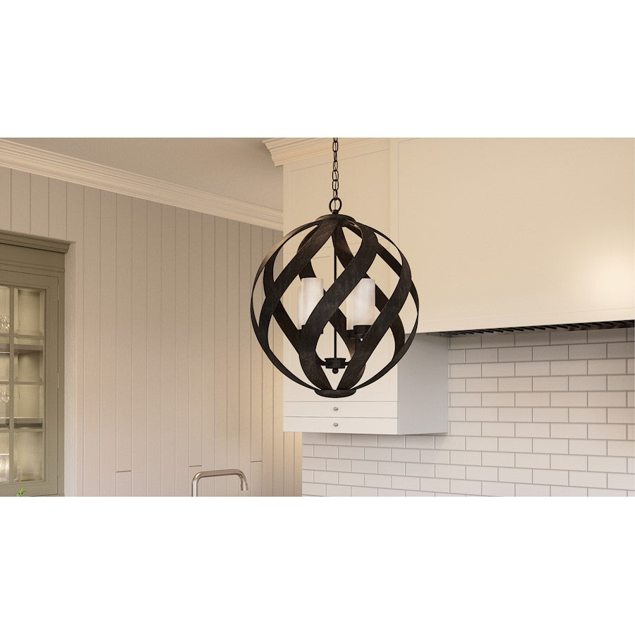 Pendant, Old Black Finish