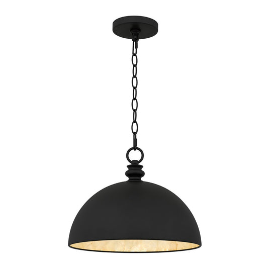 Quoizel Braylon 4-Lt Matte Black Pendant, Matte Black - BRAY1814MBK