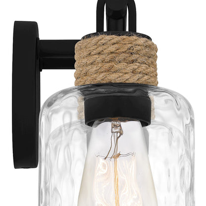3 Light Bathroom Vanity Light, Black