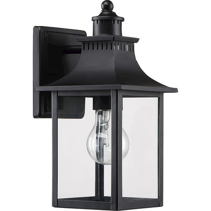 Quoizel Chancellor Outdoor Lantern, Mystic Black