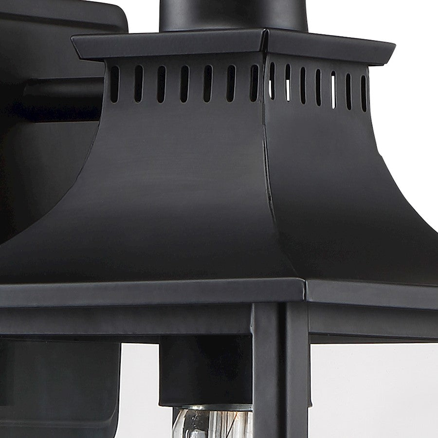 Quoizel Chancellor Outdoor Lantern, Mystic Black