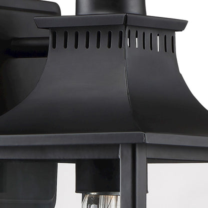 Quoizel Chancellor Outdoor Lantern, Mystic Black