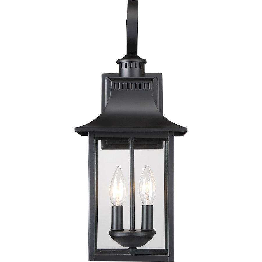 Quoizel Chancellor Outdoor Lantern, Mystic Black
