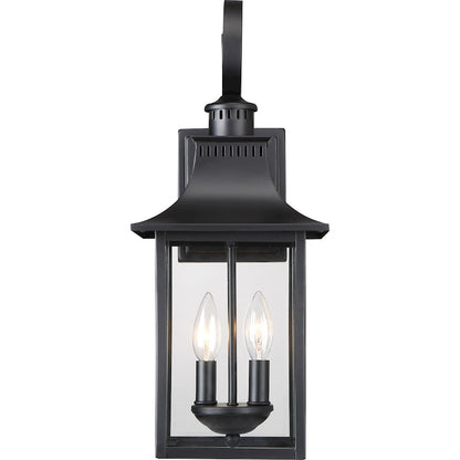 Quoizel Chancellor Outdoor Lantern, Mystic Black