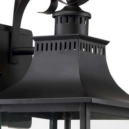 Quoizel Chancellor Outdoor Lantern, Mystic Black