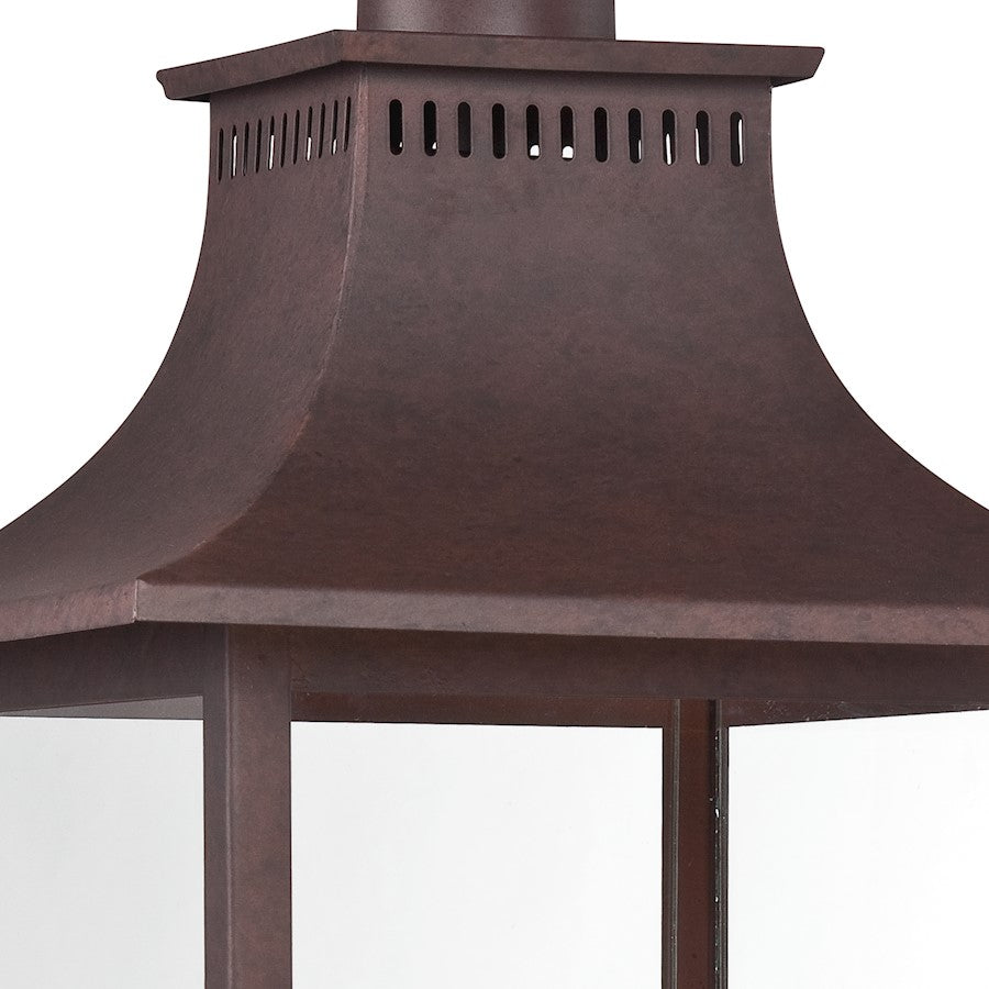 Quoizel Chancellor Post Light, Copper Bronze
