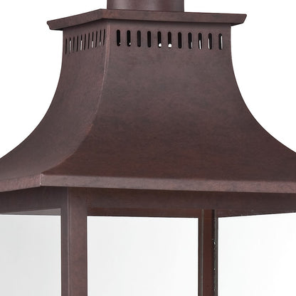 Quoizel Chancellor Post Light, Copper Bronze