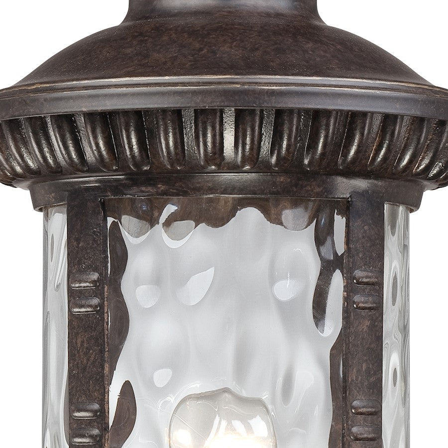 Quoizel 1 Light Chimera Outdoor Post Lantern, Imperial Bronze