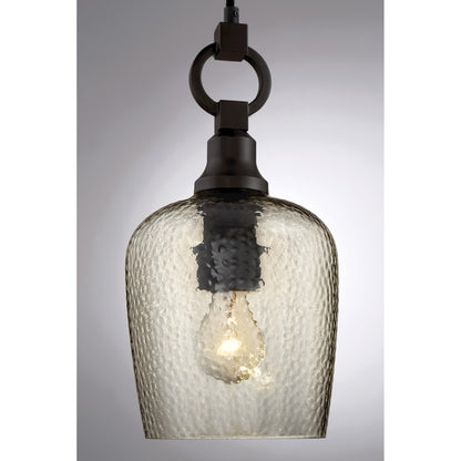 1 Light Mini Pendant, Western Bronze