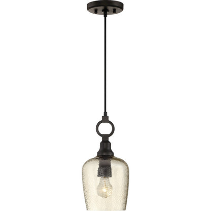 1 Light Mini Pendant, Western Bronze