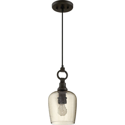 1 Light Mini Pendant, Western Bronze