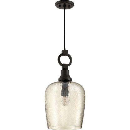 1 Light Mini Pendant, Western Bronze