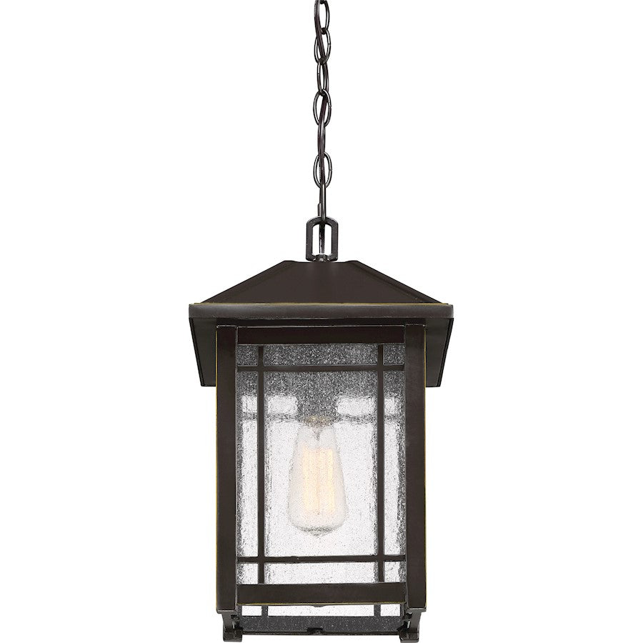 Quoizel Cedar Point 1 Light Lantern, Palladian Bronze