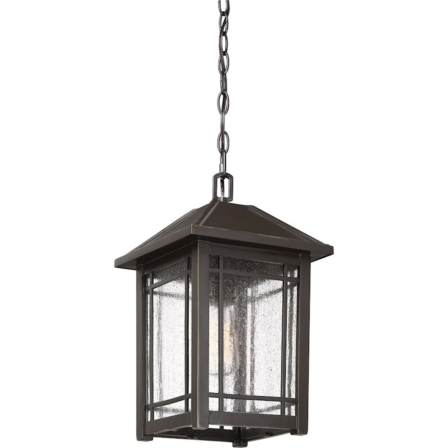 Quoizel Cedar Point 1 Light Lantern, Palladian Bronze