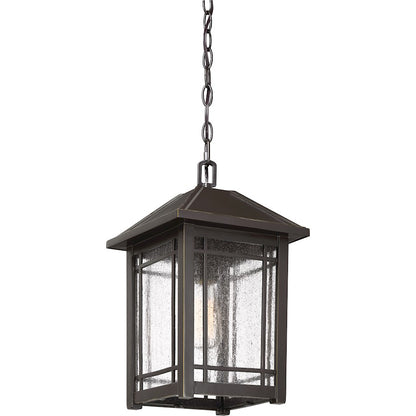 Quoizel Cedar Point 1 Light Lantern, Palladian Bronze