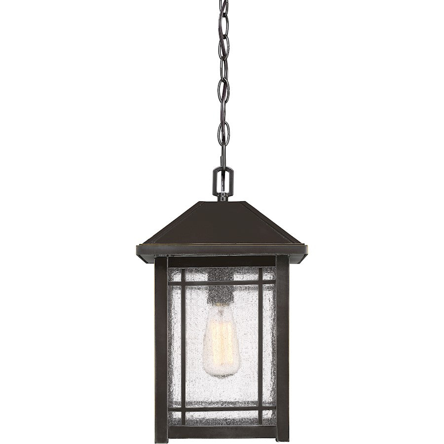 Quoizel Cedar Point 1 Light Lantern, Palladian Bronze