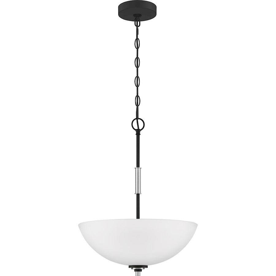 3 Light Pendant, Brushed Nickel