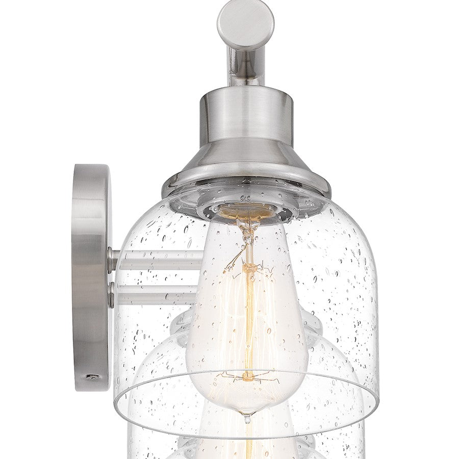 4 Light Bathroom Vanity Light, Clear Seedy