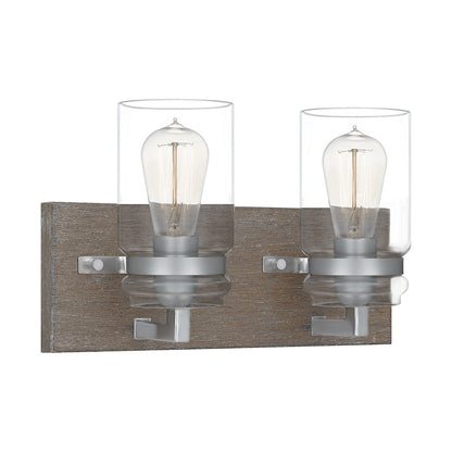 Bathroom Vanity Light Aged Oak