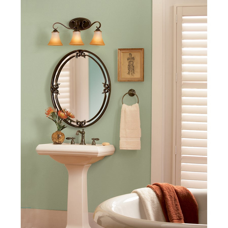 Quoizel Duchess Mirror, Palladian Bronze