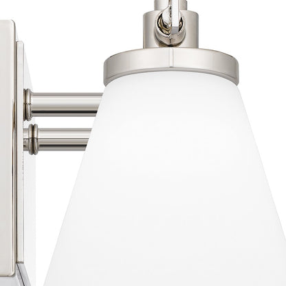 Bathroom Vanity Light, Opal Etched