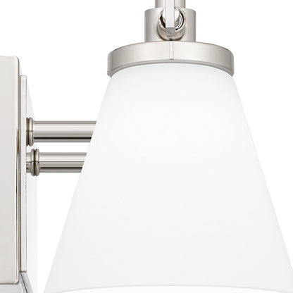 Bathroom Vanity Light, Opal Etched