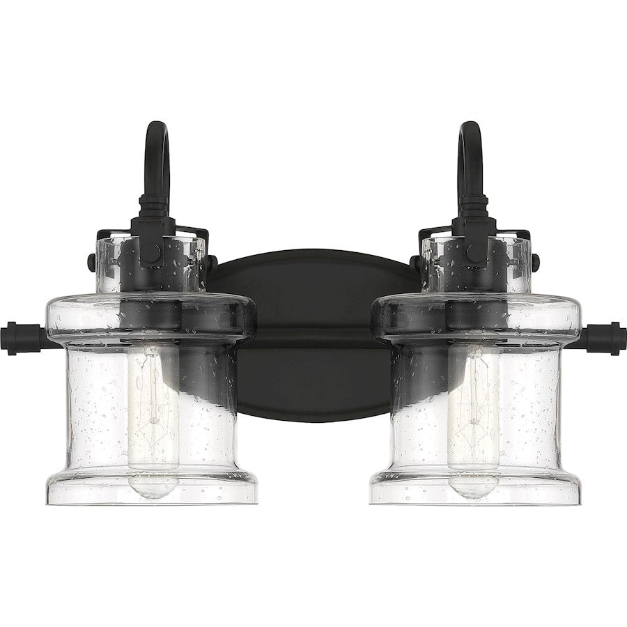 Quoizel Danbury Bath Light, Earth Black