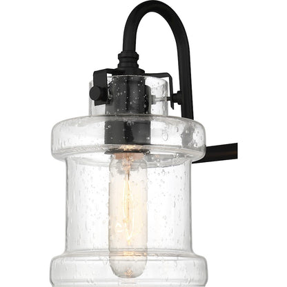 Quoizel Danbury Bath Light, Earth Black