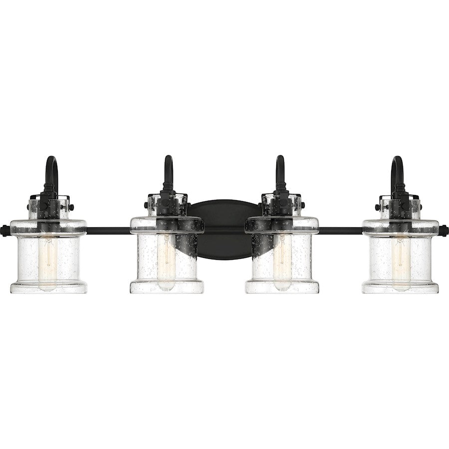 Quoizel Danbury Bath Light, Earth Black