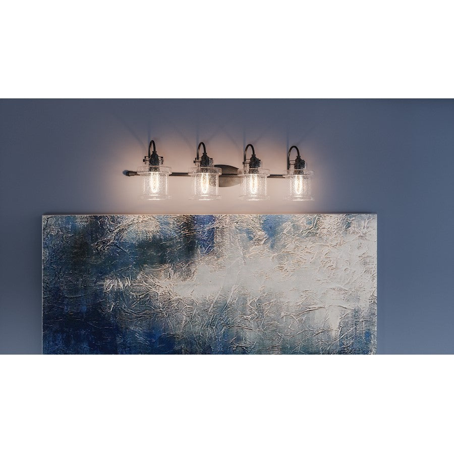 Quoizel Danbury Bath Light, Earth Black
