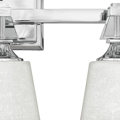 3 Light Deluxe Bathroom Vanity Light, Polished Chrome