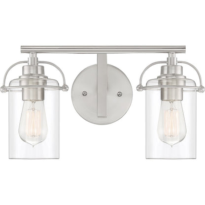 Bathroom Vanity Light, Brushed Nickel