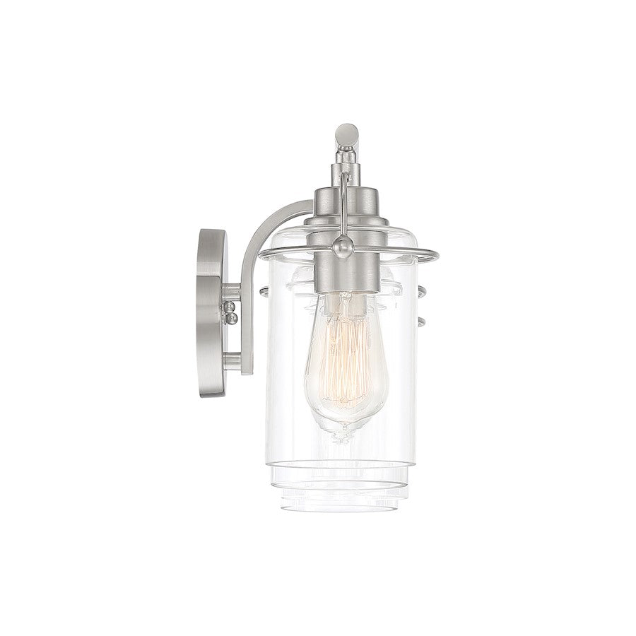 Bathroom Vanity Light, Brushed Nickel