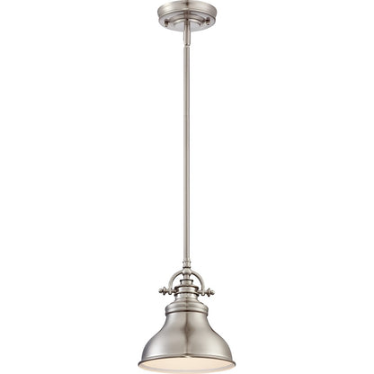 Mini Pendant, Brushed Nickel