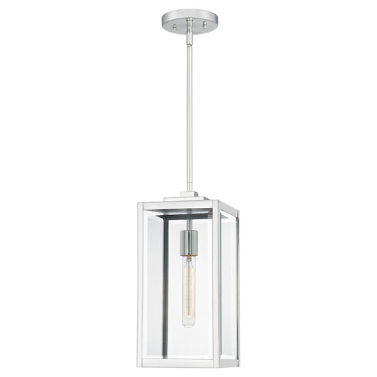 Quoizel Ferguson 1 Light 7" Mini Pendant, Polished Nickel