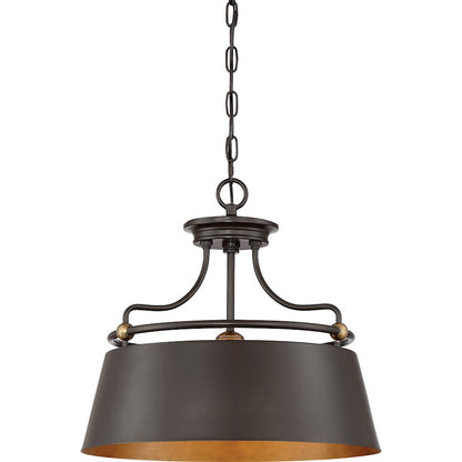 Fairview Pendant, Western Bronze