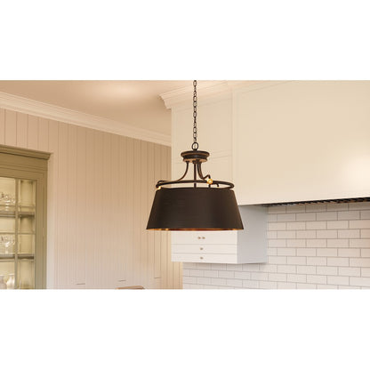 Fairview Pendant, Western Bronze