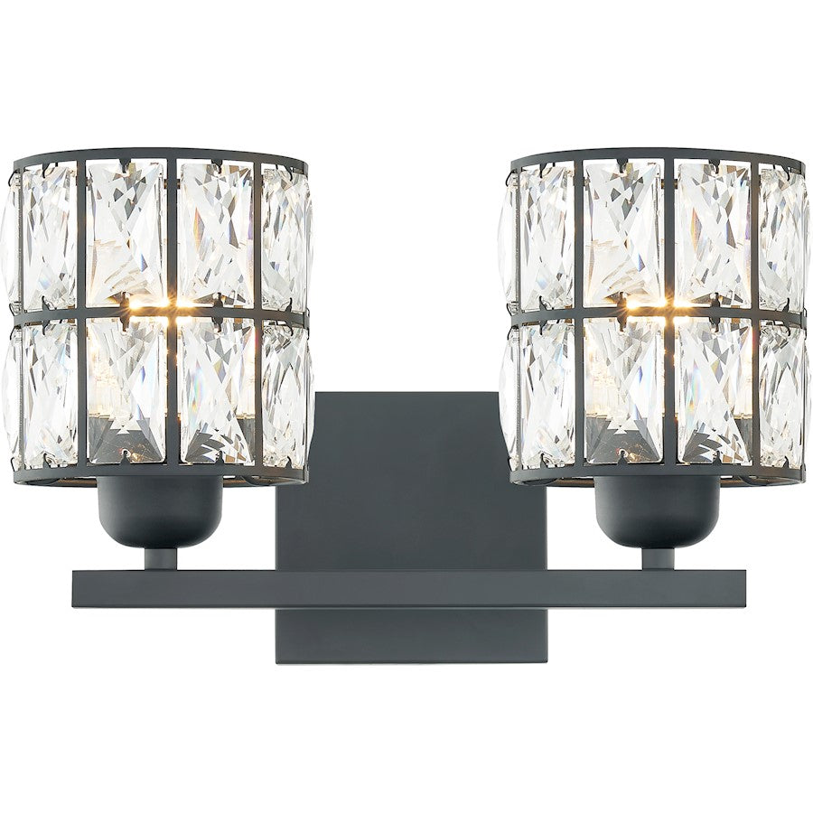 Bathroom Vanity Light, Matte Black