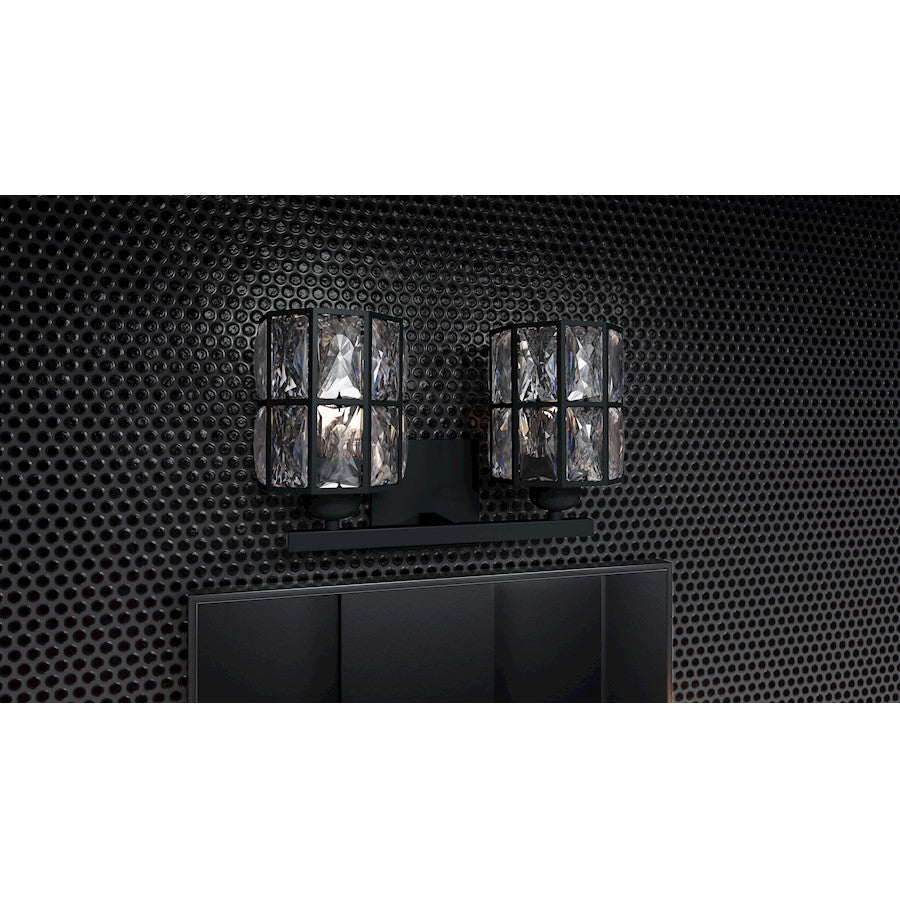 Bathroom Vanity Light, Matte Black