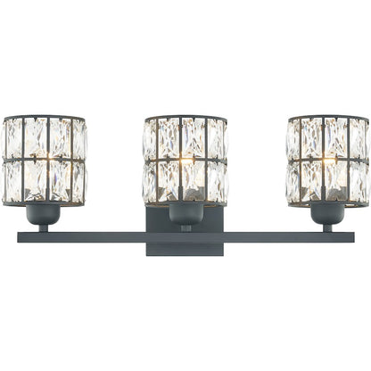 Bathroom Vanity Light, Matte Black
