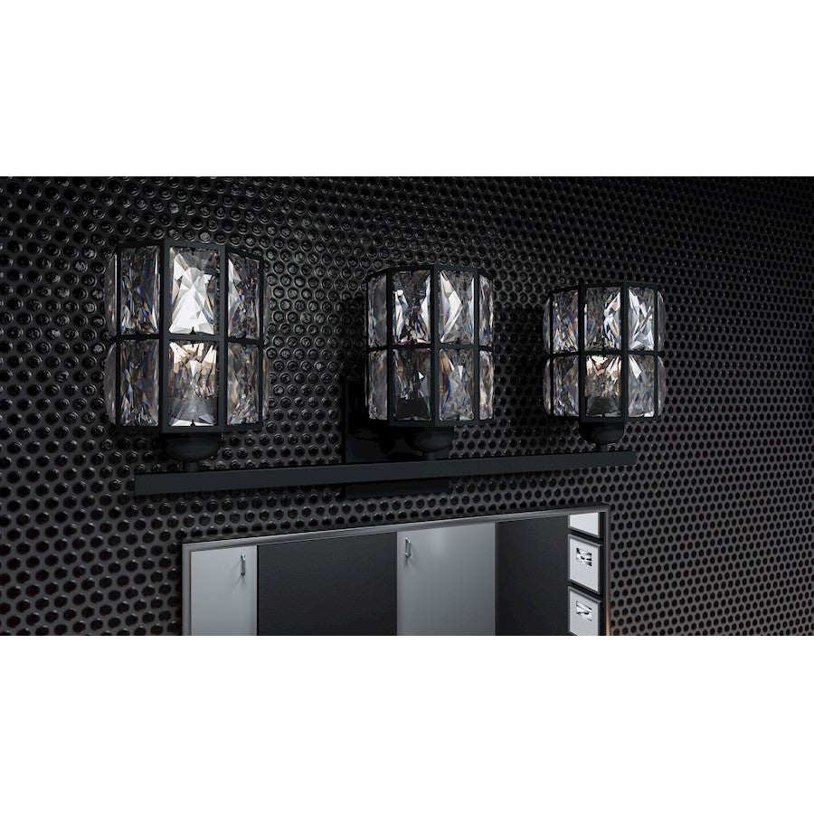 Bathroom Vanity Light, Matte Black