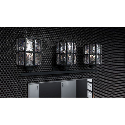 Bathroom Vanity Light, Matte Black