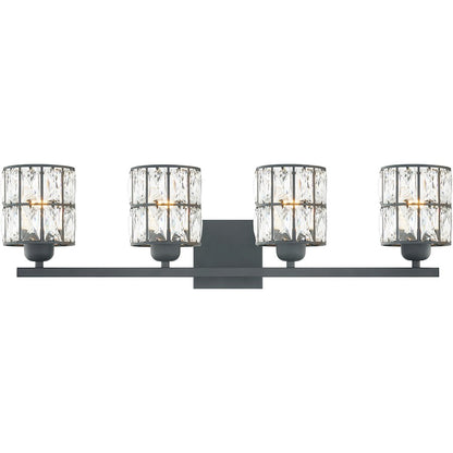 Bathroom Vanity Light, Matte Black