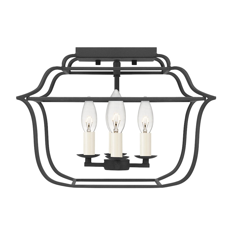 Quoizel Gallery 4 Light Semi-Flush Mount